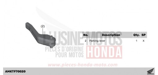 KIT,PARKING LEVER NSS750R de 2024